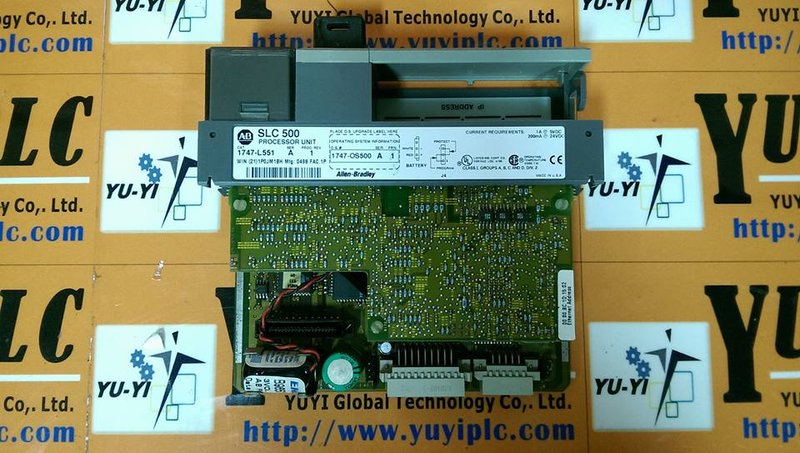 A-B SLC 500 1747-L551 PROCESSOR UNIT MODULE - 裕益科技自動化設備可程式編碼器PLC分散式控制系統DCS